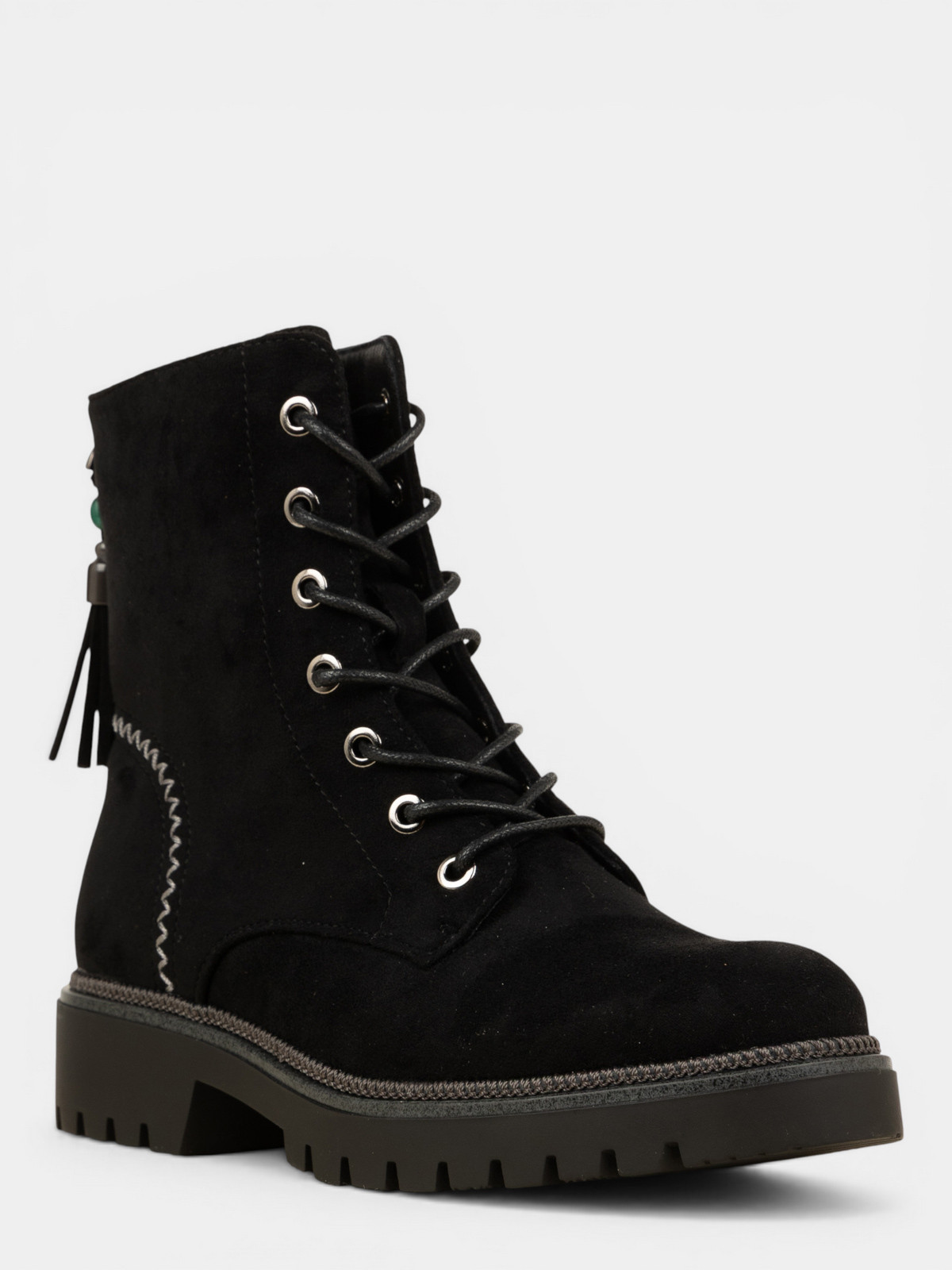 Bottines montantes noires femme (36-41) Bottines montantes noires femme (36-41)