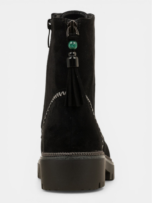 Bottines montantes noires...