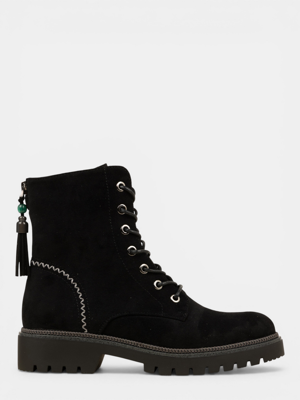 Bottines montantes noires femme (36-41) Bottines montantes noires femme (36-41)