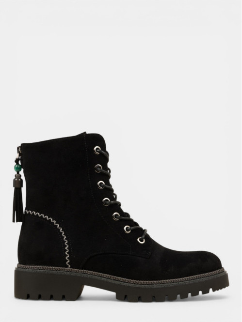Bottines montantes noires...