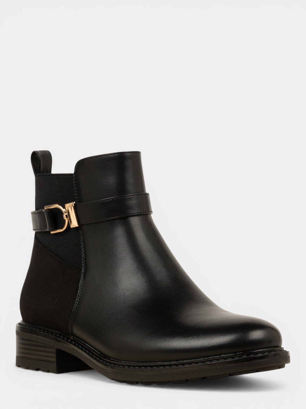 Bottines zippées noires femme (36-41)