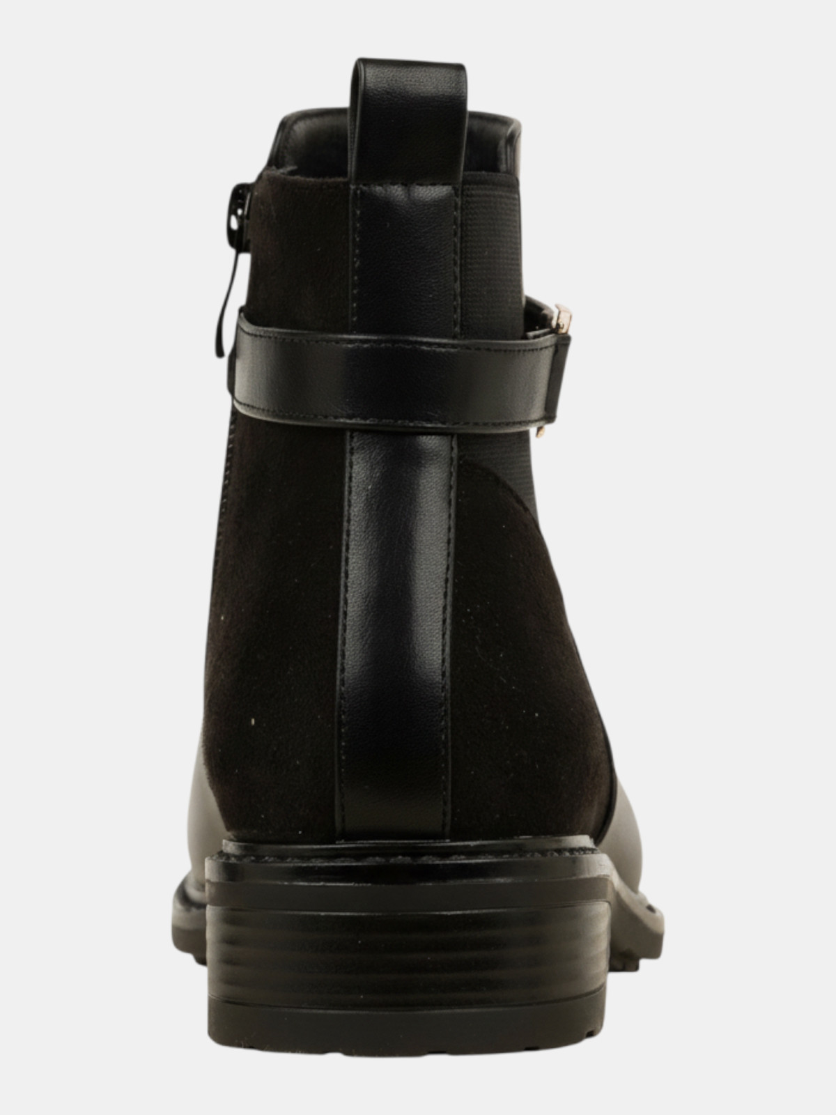 Bottines zippées noires femme (36-41)