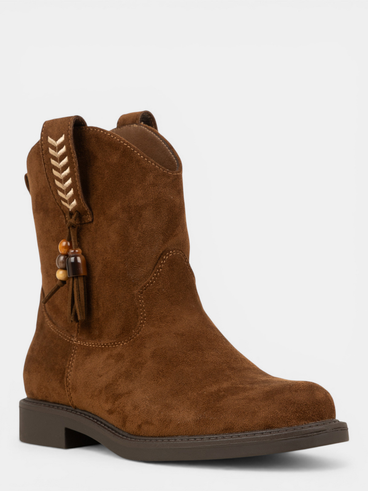 Bottines plates camel femme (36-41) Bottines plates camel femme (36-41)