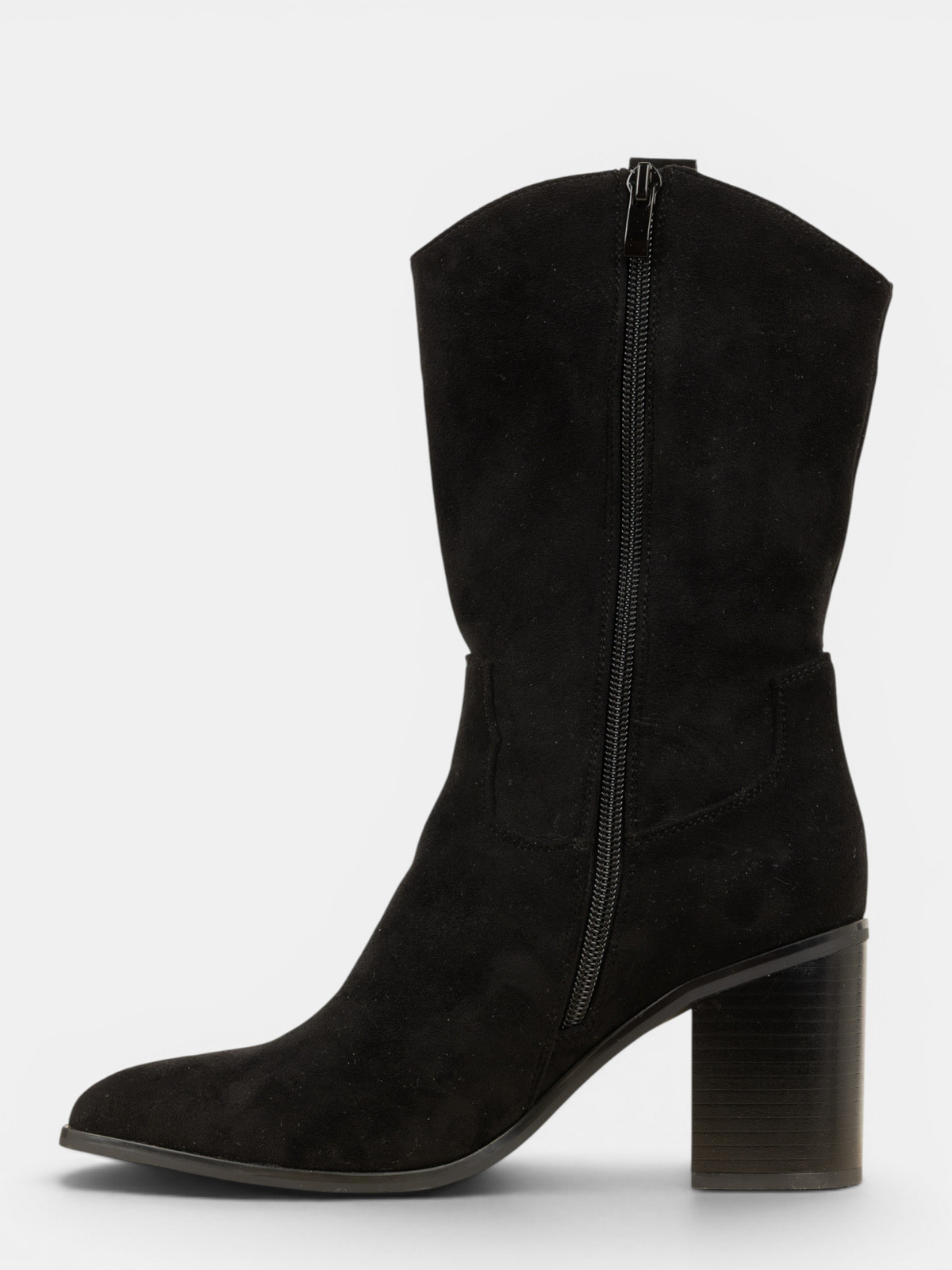 Bottines à talon noires femme (36-41)