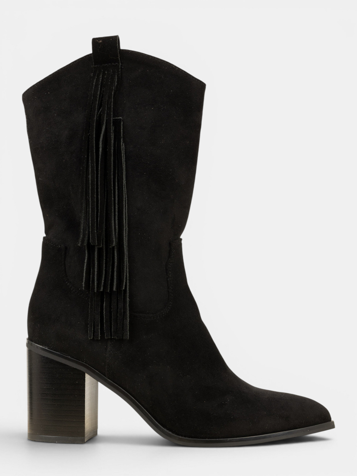 Bottines à talon noires femme (36-41)