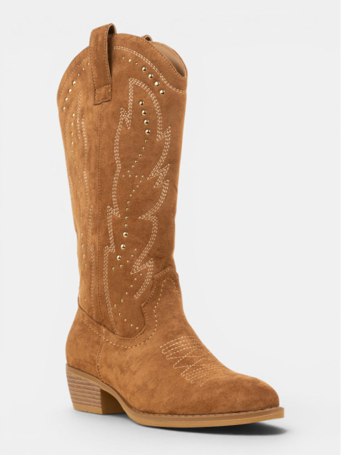 Bottines western taupe...