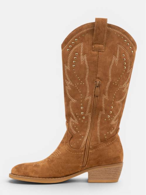 Bottines western taupe...