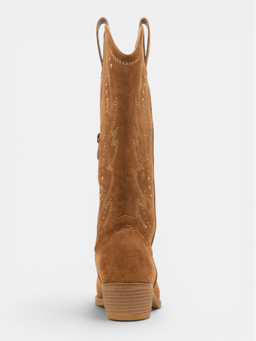 Bottines western taupe...