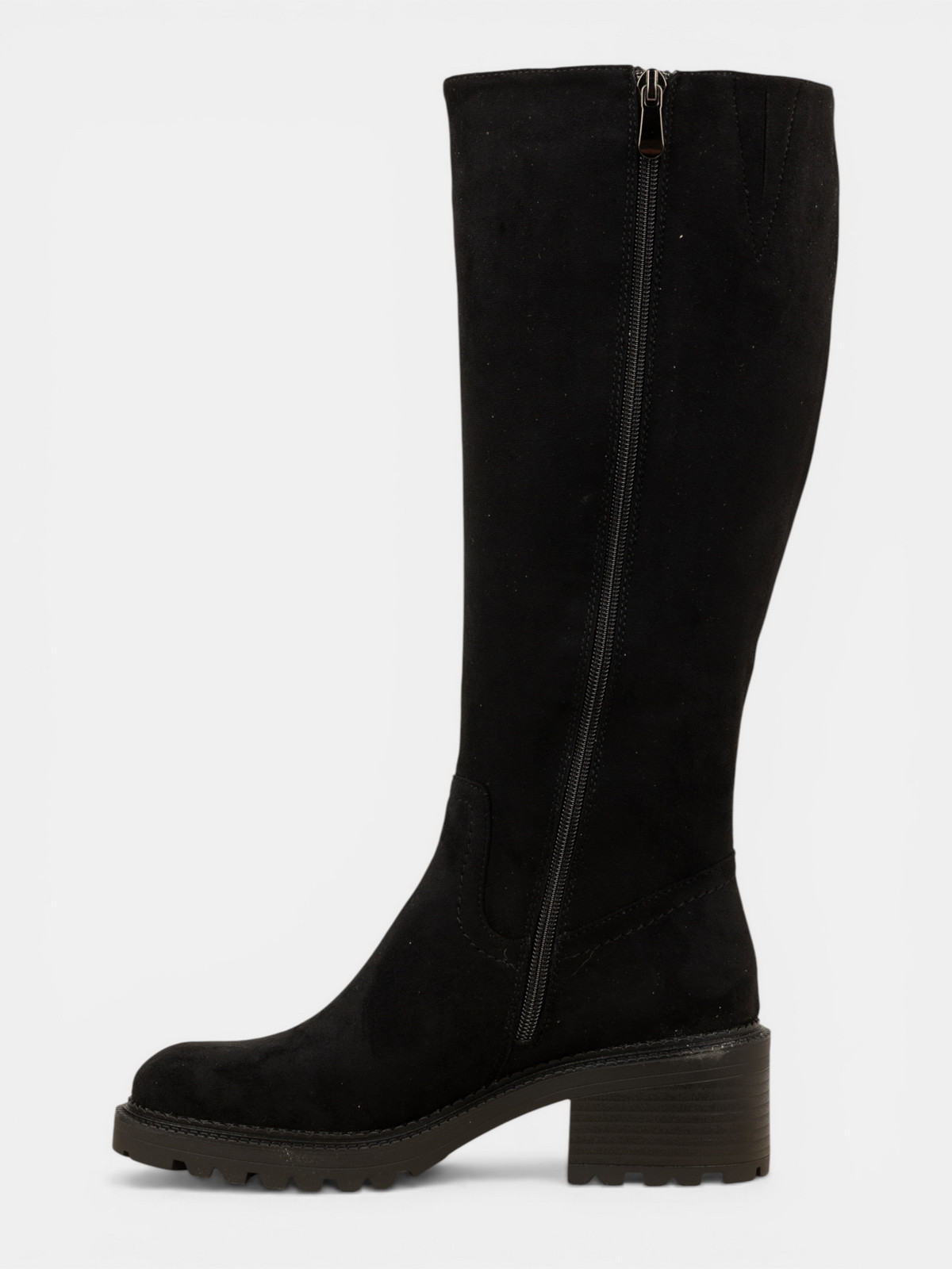 Bottes à talon noires femme (36-41) Bottes à talon noires femme (36-41)