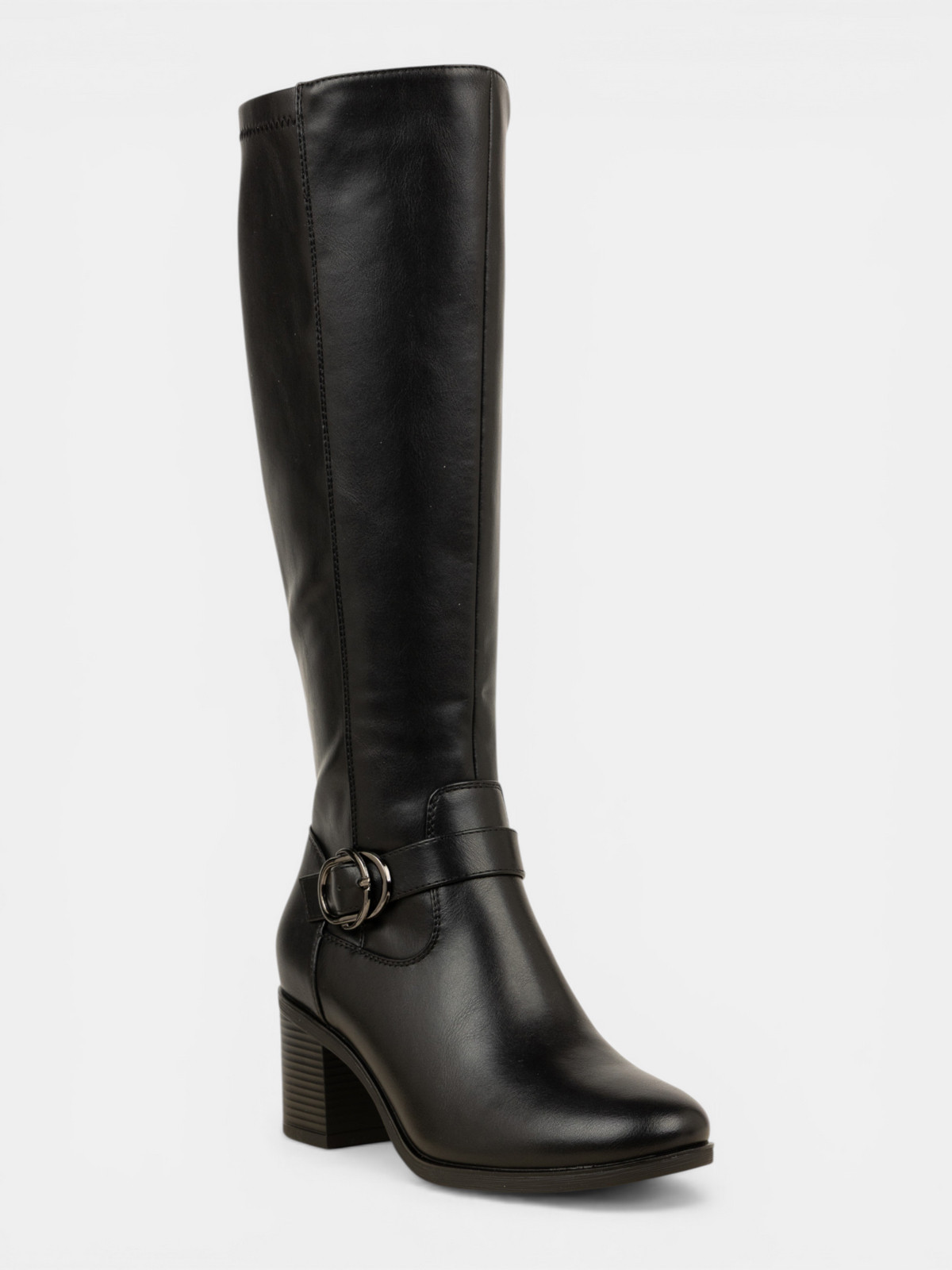 Bottes noires à talon femme (36-41) Bottes noires à talon femme (36-41)