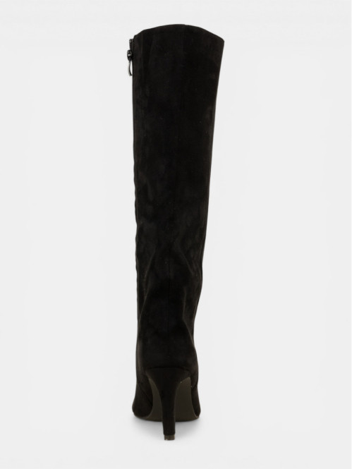 Bottes à talon zippées...