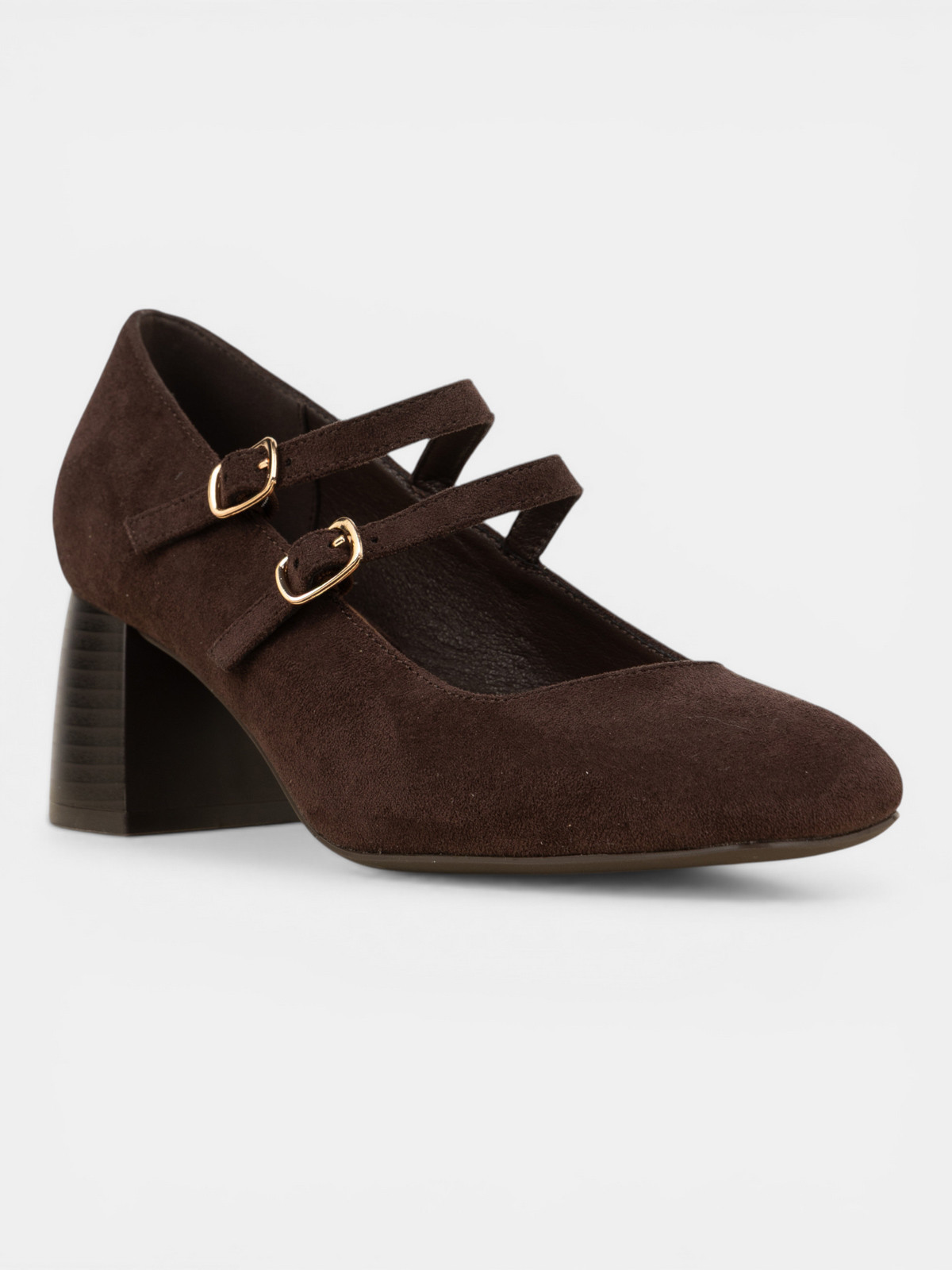 Escarpins marrons brides femme (36-41)