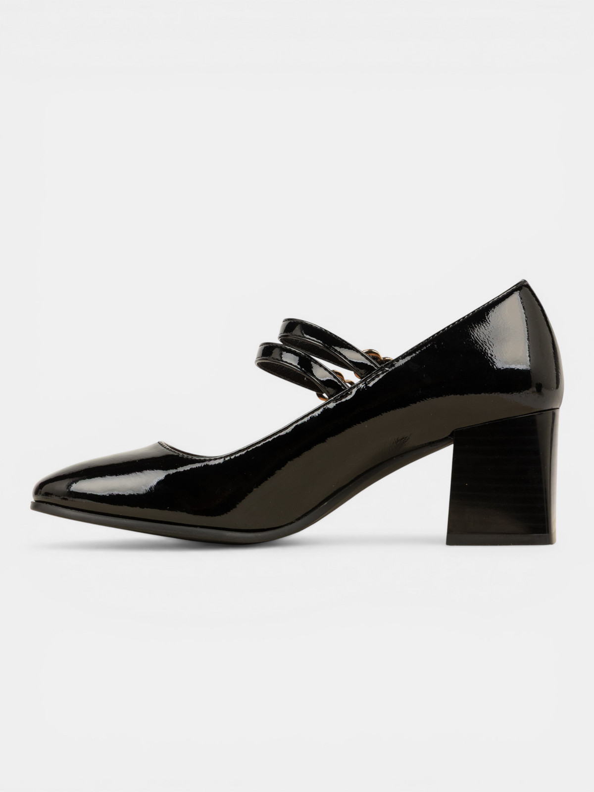 Escarpins noirs brides femme (36-41) Escarpins noirs brides femme (36-41)