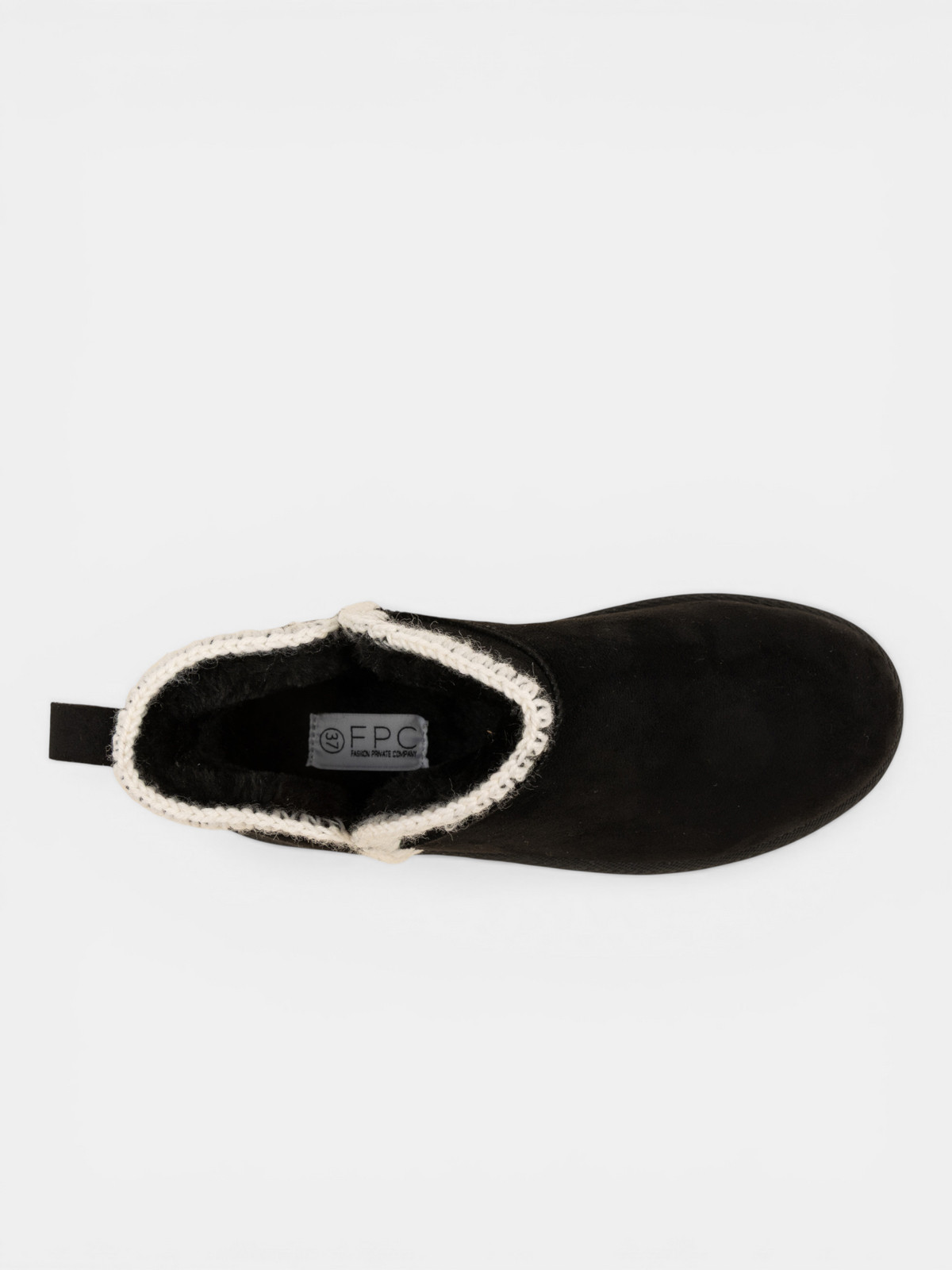 Bottine noir suédine femme (36-41) Bottine noir suédine femme (36-41)