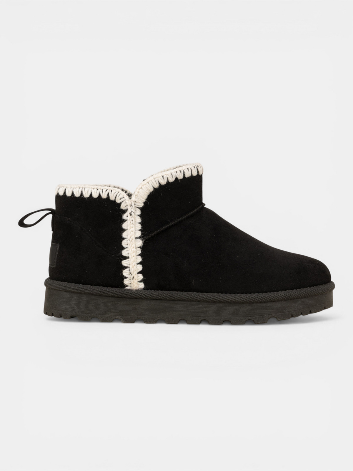 Bottine noir suédine femme (36-41) Bottine noir suédine femme (36-41)