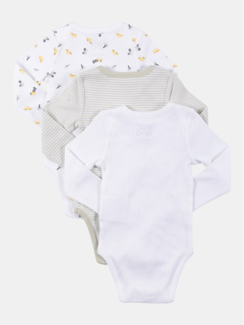Lot de 3 bodies charmeur...