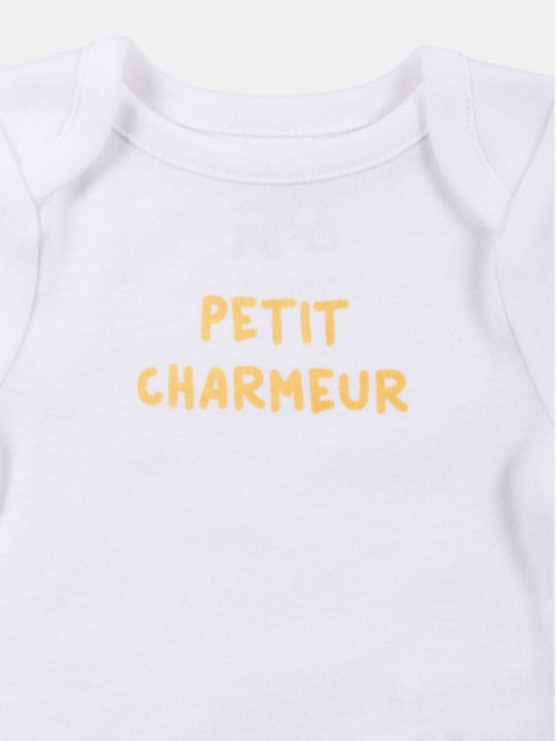 Lot de 3 bodies charmeur...