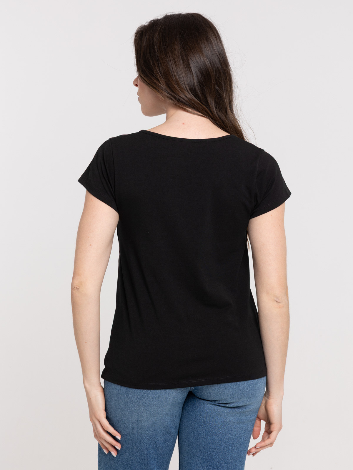T-shirt noir maternité femme