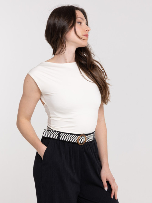 T-shirt dos nu femme