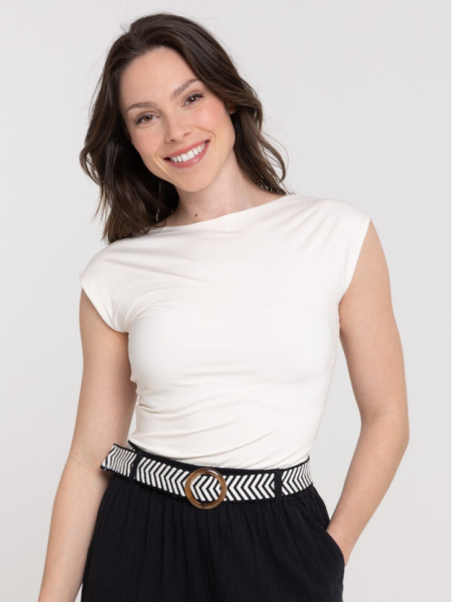 T-shirt dos nu femme