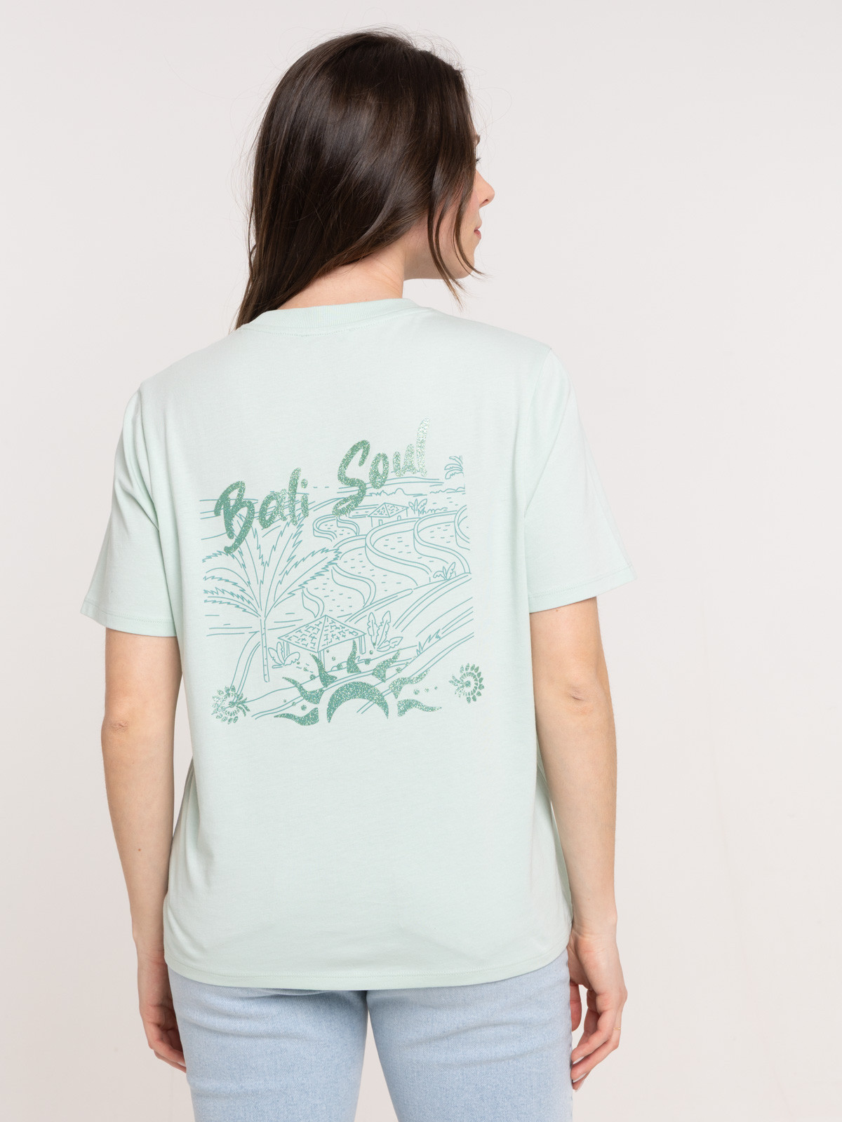 T-shirt Bali Soul motif dos femme T-shirt Bali Soul motif dos femme