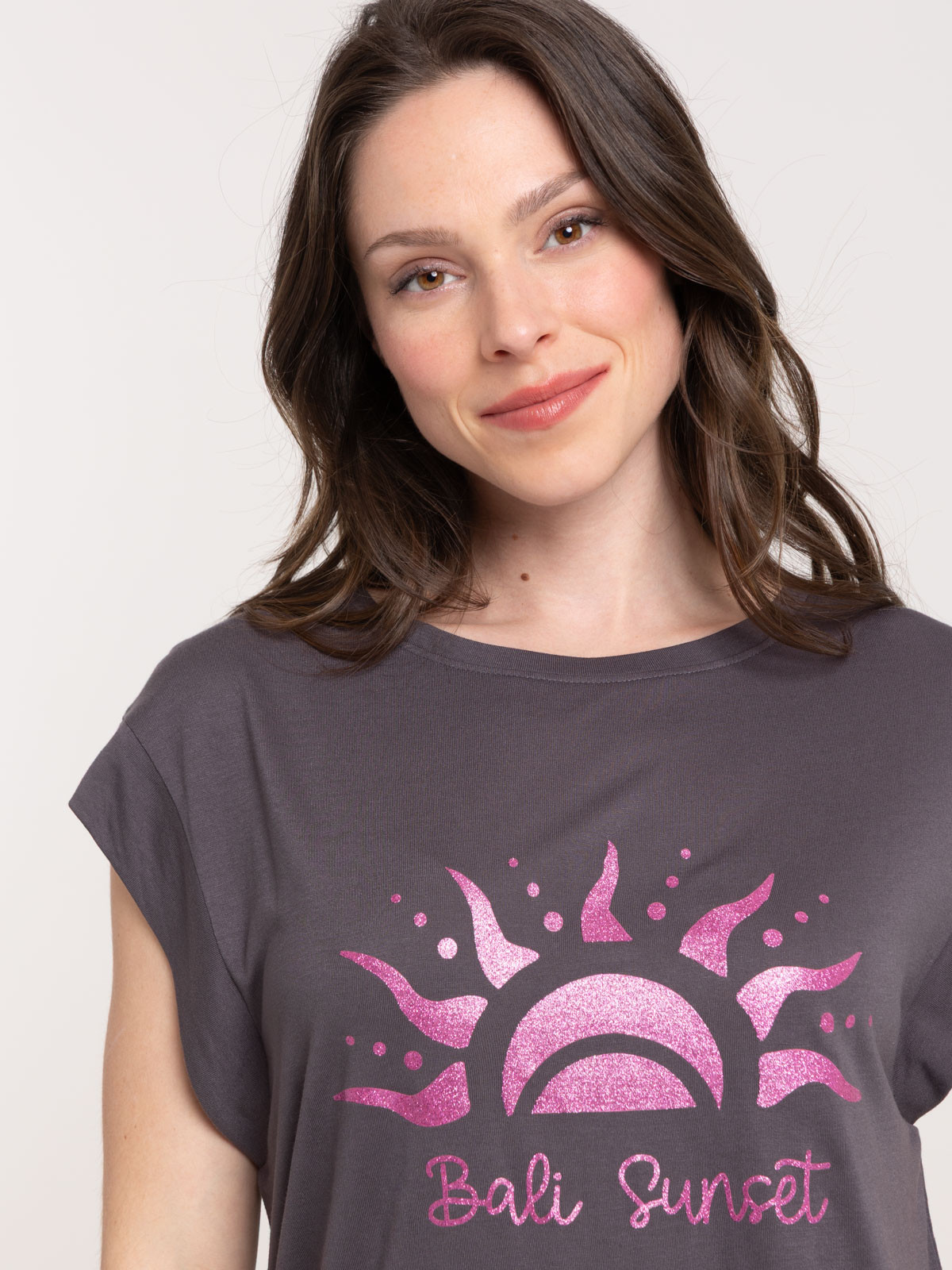 Tee-shirt Bali sunset femme Tee-shirt Bali sunset femme
