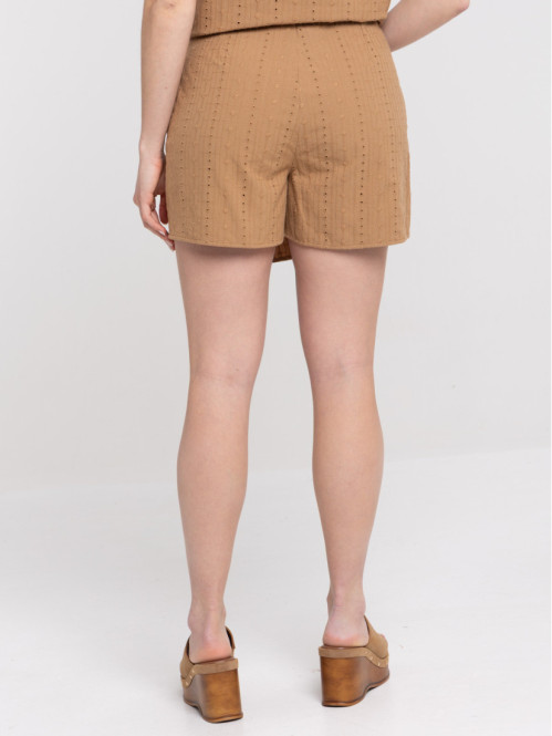 Jupe short nouée sur le...