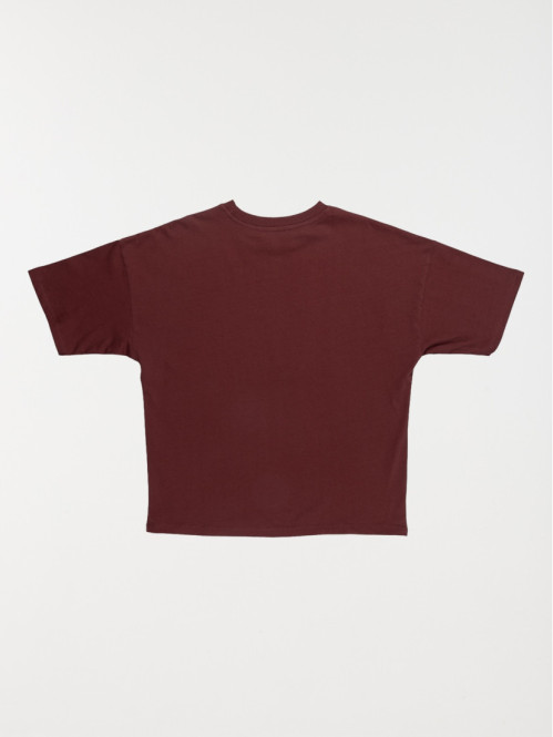 T-shirt oversized ébène fille (XXS-M)
