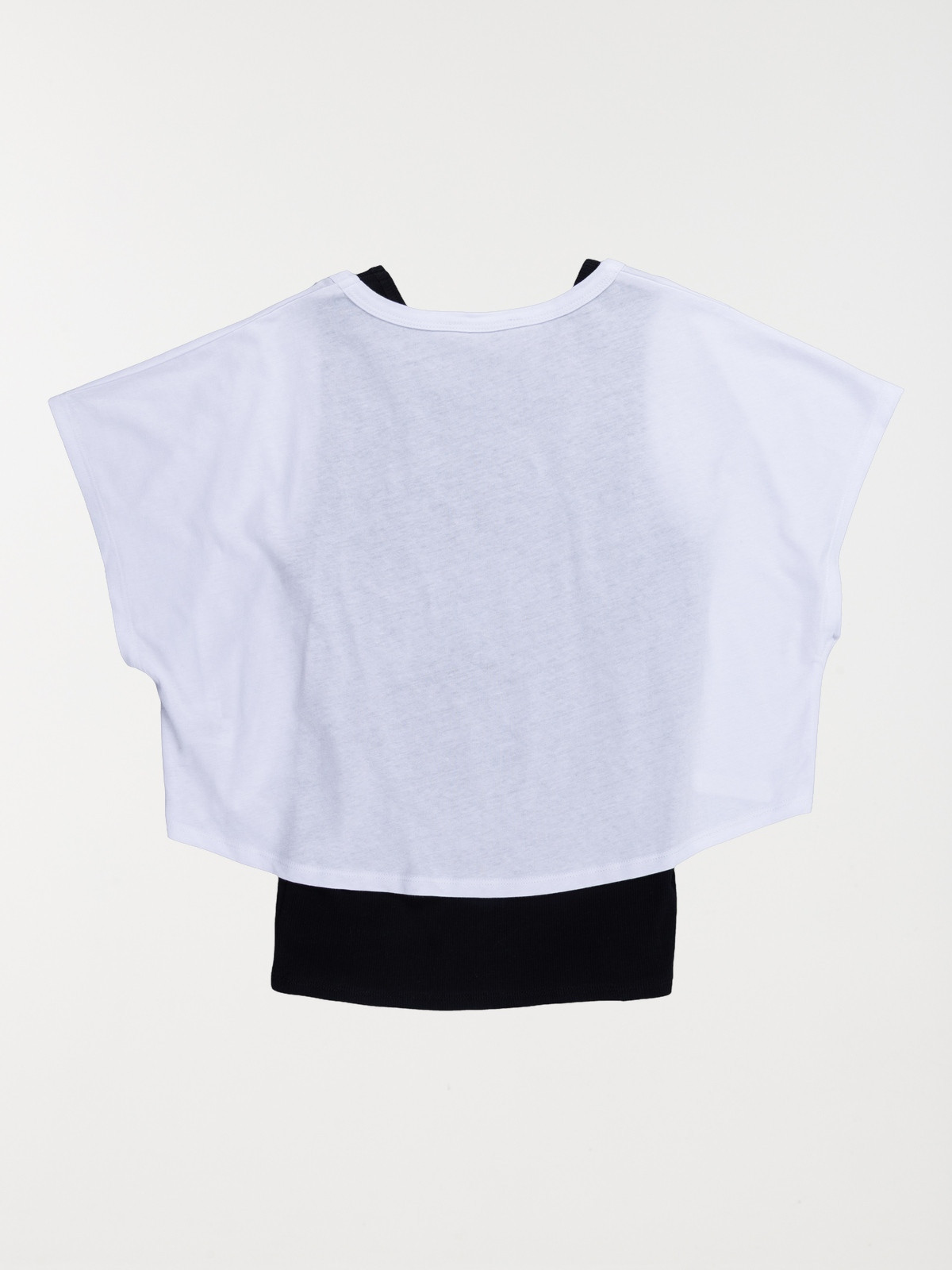 T-shirt sport 2 en 1 fille (XXS-M) T-shirt sport 2 en 1 fille (XXS-M)