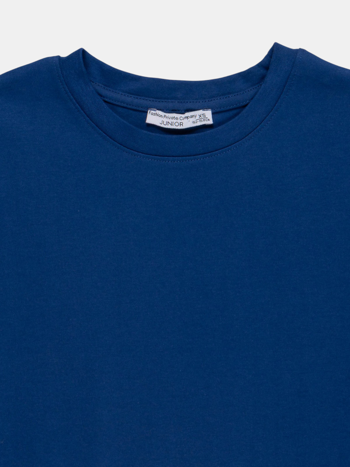 T-shirt col rond uni fille (XXS-M) T-shirt col rond uni fille (XXS-M)