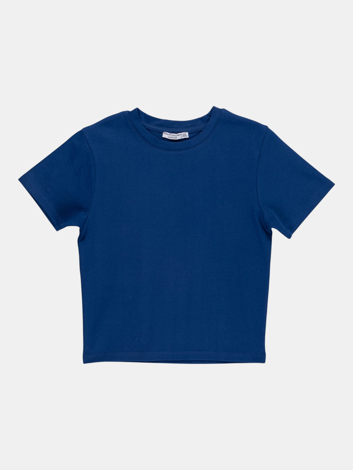 T-shirt col rond uni fille (XXS-M) T-shirt col rond uni fille (XXS-M)