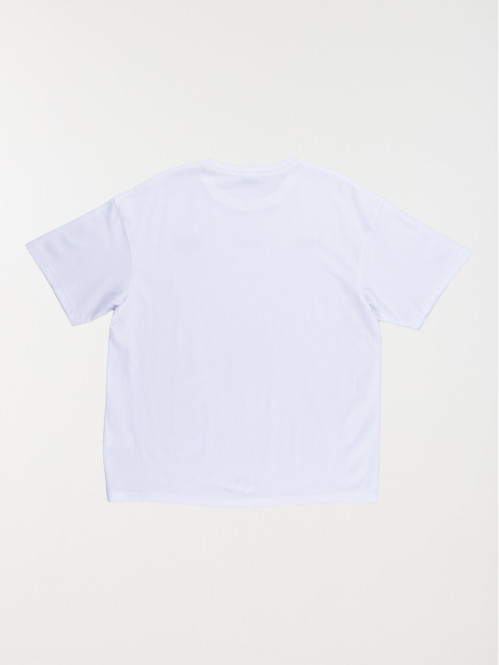 T-shirt blanc imprimé...