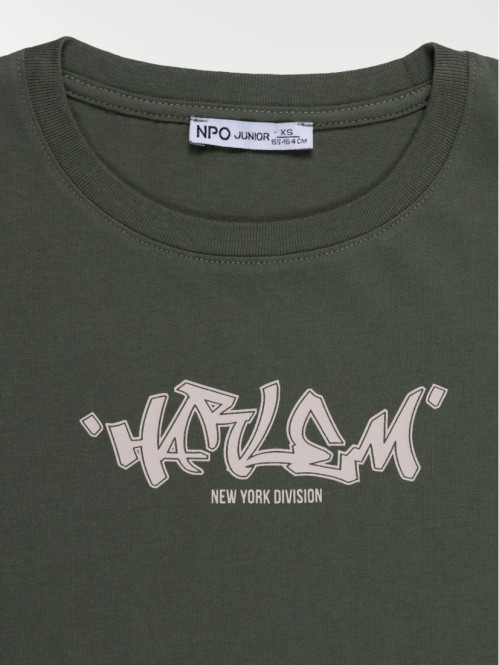 T-shirt imprimé Harlem garçon (XXS-M)