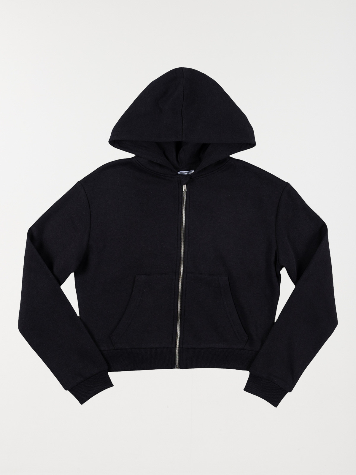 Sweat capuche zippé court fille (XXS-M) Sweat capuche zippé court fille (XXS-M)
