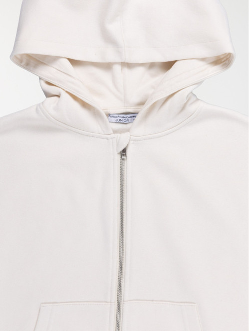 Sweat court zippé fille...