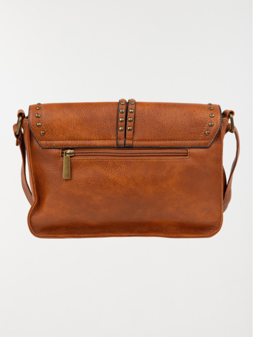 Sac bandoulière rabat clous femme Sac bandoulière rabat clous femme