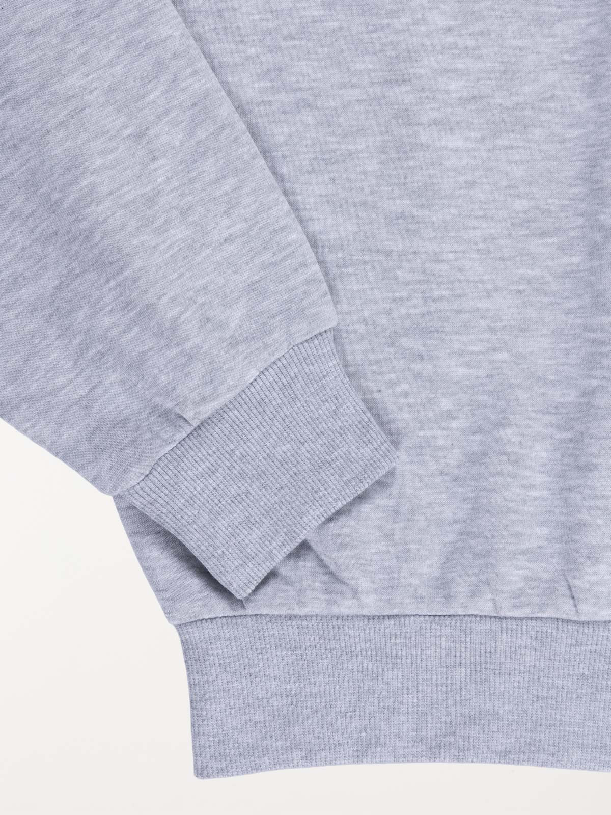 Sweat fille gris clair chiné (XXS-M) Sweat fille gris clair chiné (XXS-M)