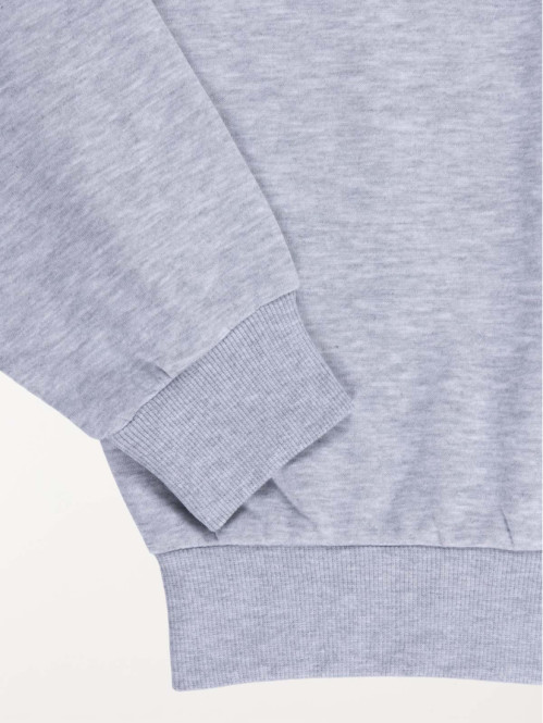 Sweat fille gris clair...