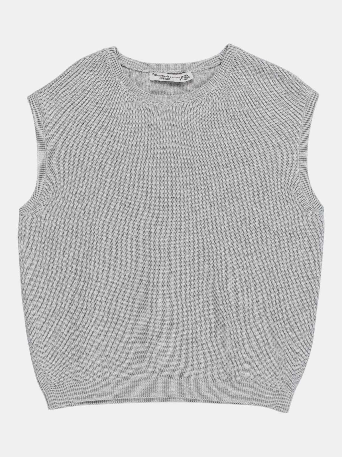 Pull sans manches fille (XXS-M) Pull sans manches fille (XXS-M)