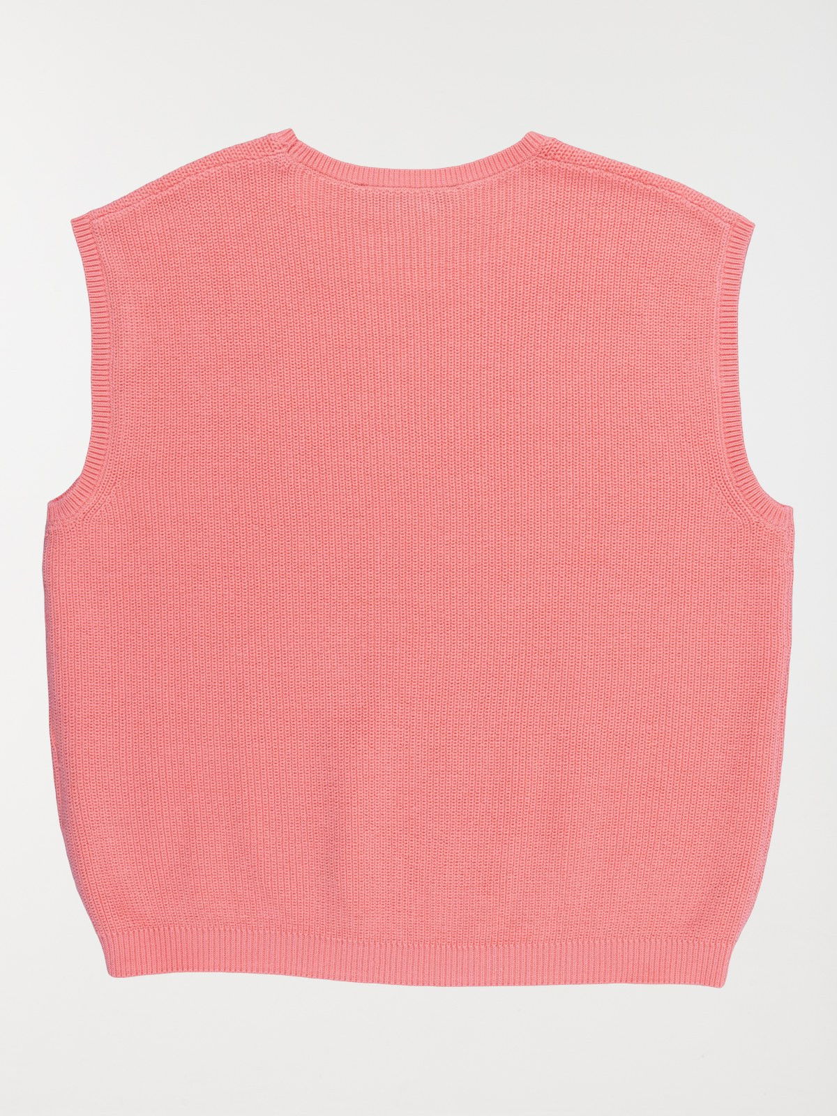 Pull sans manches rose fille (XXS-M)