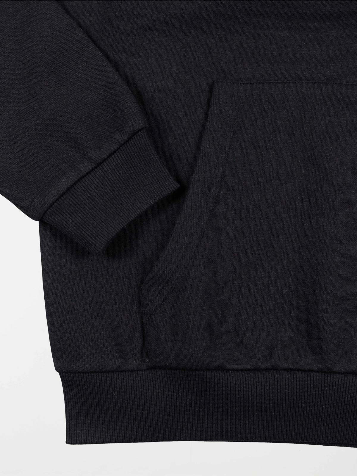 Sweat à capuche noir garçon (XXS-M)