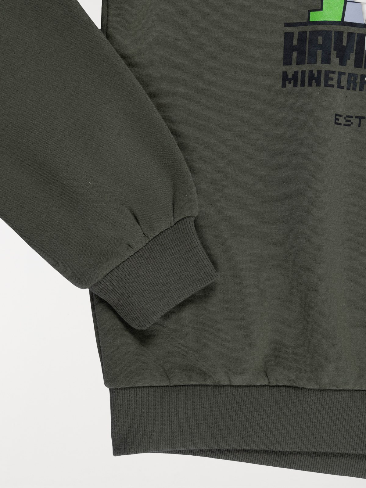Sweat garçon capuche MINECRAFT (XXS-M) Sweat garçon capuche MINECRAFT (XXS-M)
