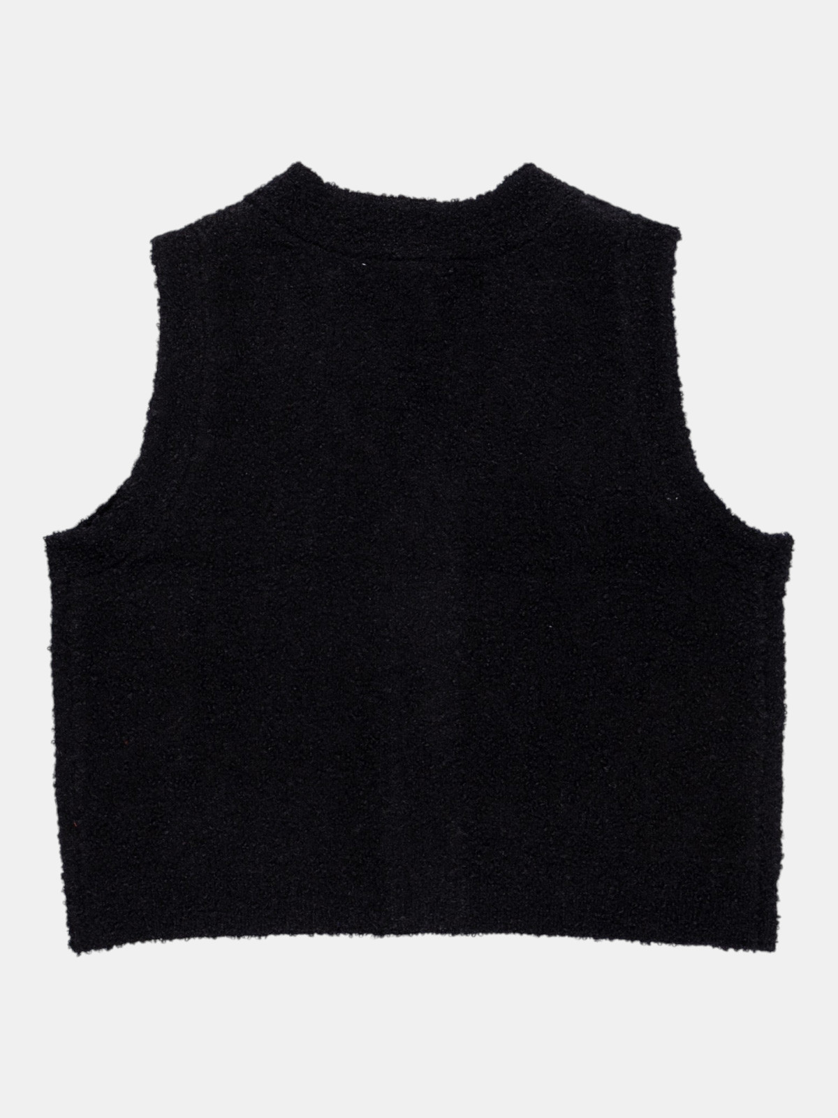 Gilet sans manches noir fille (XXS-M) Gilet sans manches noir fille (XXS-M)