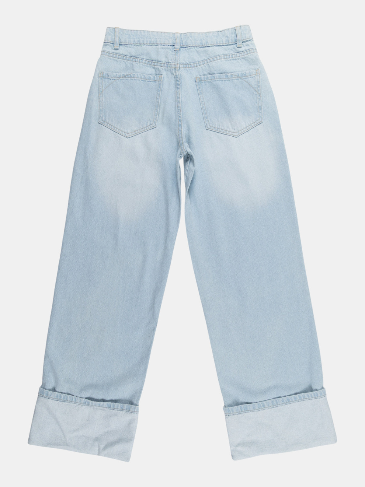 Jean wide leg ourlet fille (XXS-M Jean wide leg ourlet fille (XXS-M