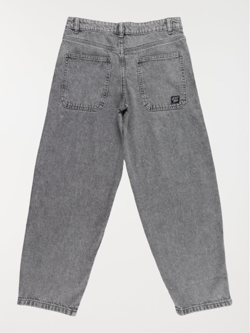 Jean barrel denim gris...