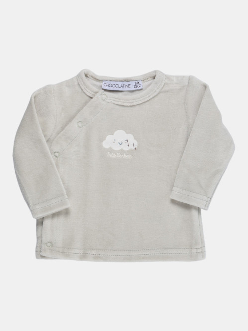 Pyjama 2 pièces nuage garçon (0-9M)