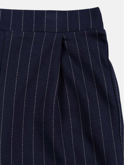Pantalon rayé large fille...