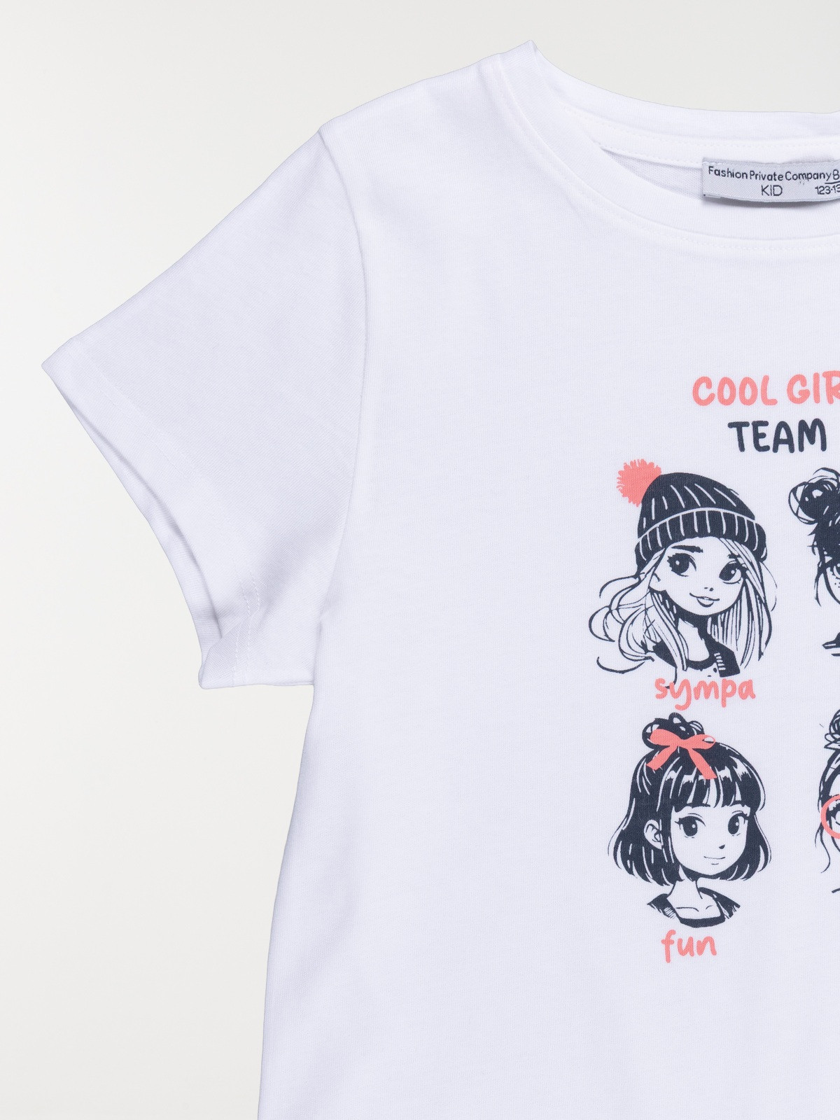 Tee-shirt cool girl team fille (3-12A) Tee-shirt cool girl team fille (3-12A)