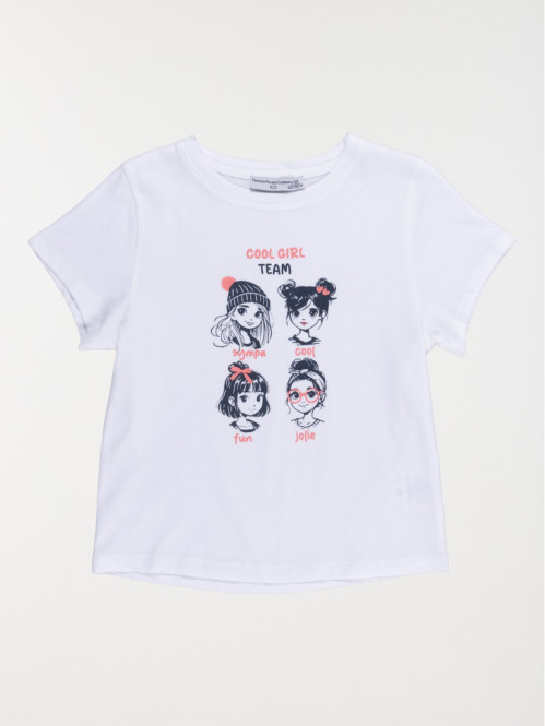 Tee-shirt cool girl team...