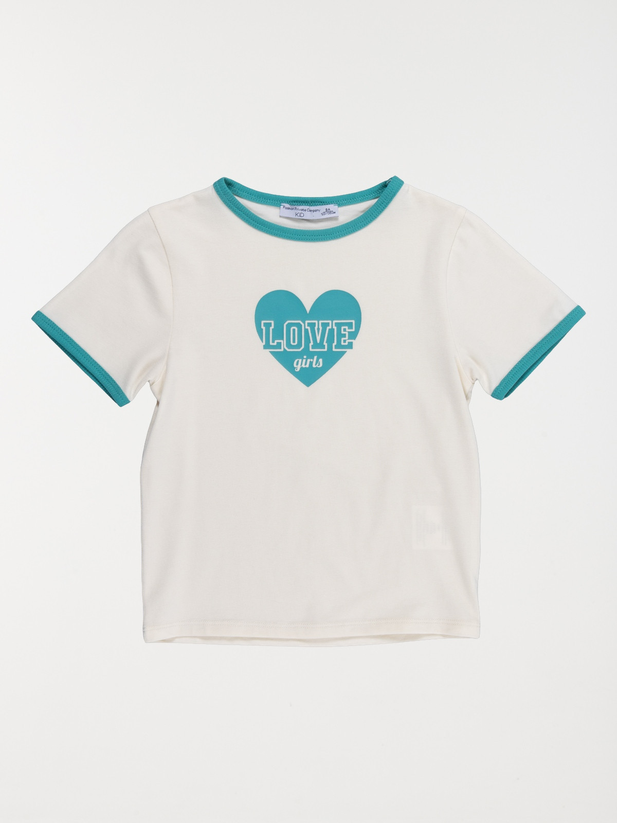 Tee-shirt love girls fille (3-12A)